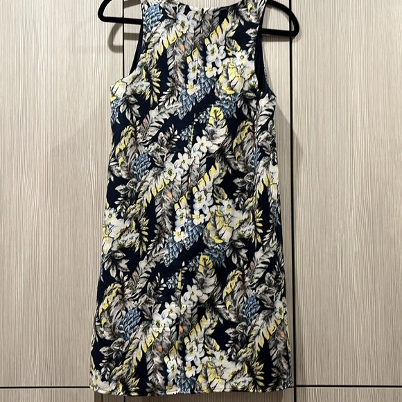 Stitch Fix Skies Are‎ Blue | Sleeveless Shift Dress | Navy White Yellow | XS - Picture 2 of 15